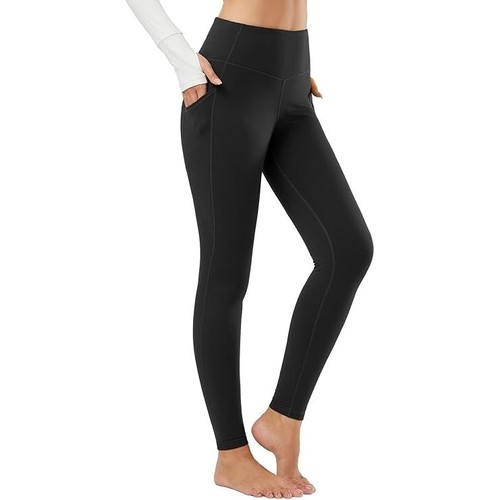 Baleaf black fleece lined - black, high