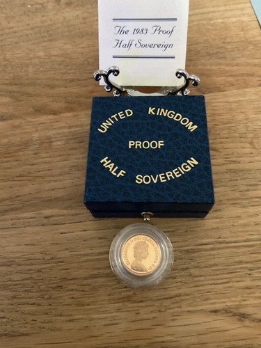 1983 royal mint gold - mint, proof
