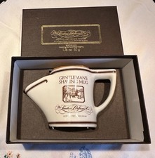 The London Perfume Co Ltd Gentleman’s Shaving Mug Vintage Staffordshire Ceramic