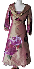 copper burgundy dress and