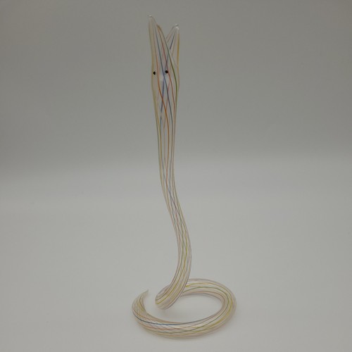 Vintage bimini art glass snake - bimini,
