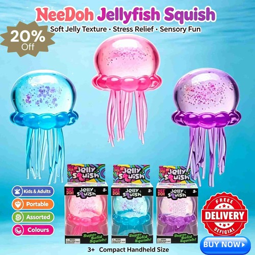Needoh jellyfish jelly squish - needoh,