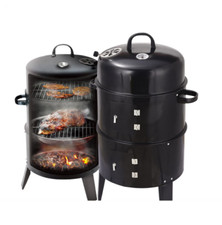 BBQ Barbecue Charcoal Smoker 3