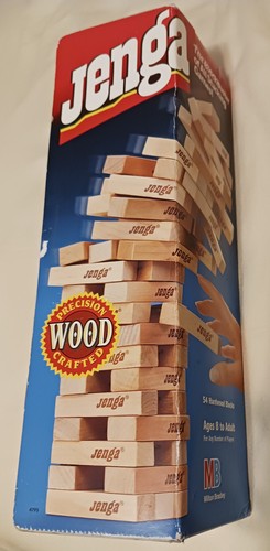 Milton bradley jenga game - bradley,