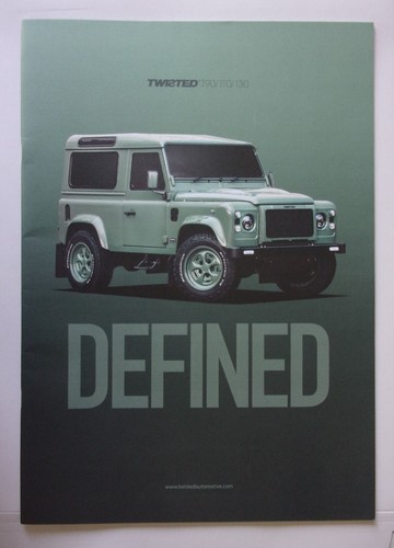 Land rover twisted orig - rover, 2017