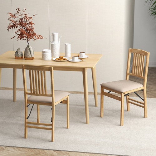 Folding dining chairs set - chairs,