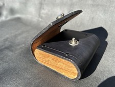 Small Handmade Leather And Oak