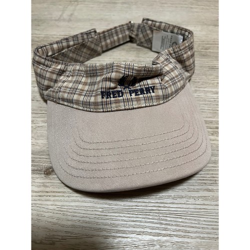 Fred perry men plaid visor - fred,
