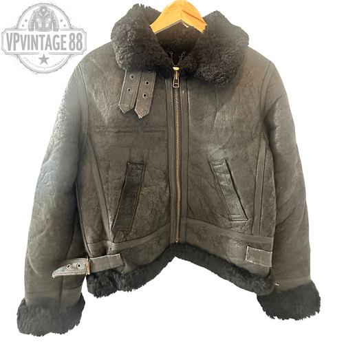 Vintage aviator bomber - b-3,