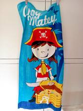 Kids Beach/ Pool/ Swim Towel Beachworks Pirates Sea Girls Boys NEW No Tags BNNT 