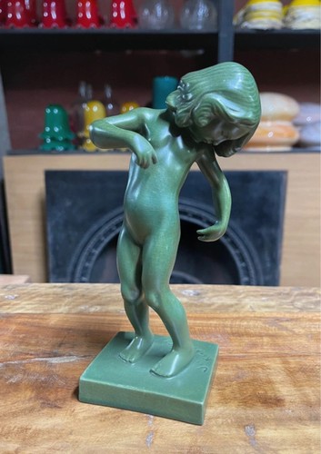 Vintage jade green glazed - vintage,