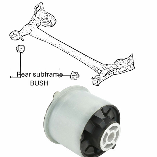 Rear subframe cross - subframe,