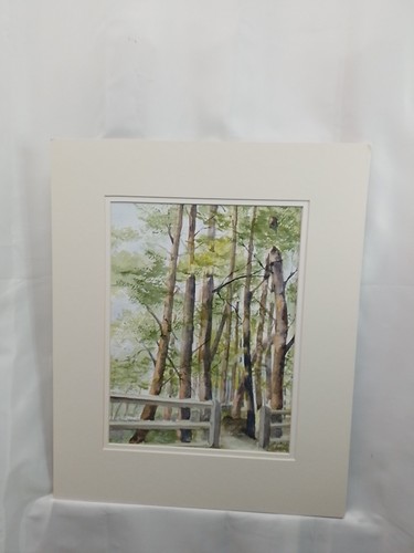 Original painting woodland - original,