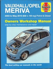 VAUXHALL MERIVA