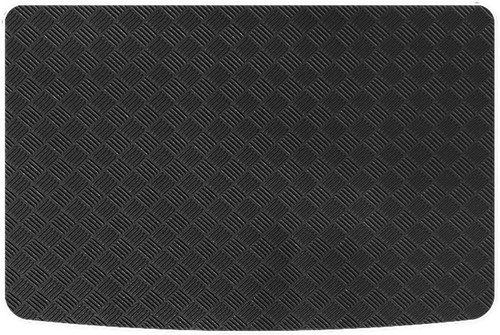 Universal black car mats - black,