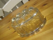 Vintage Classic Glass Jelly/Blancmange Mould