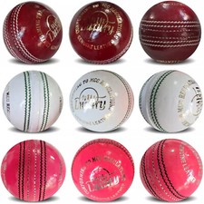 Cricket Ball Leather Cricket Hard Ball Training Practise T20 Match Quality 5.5OZ