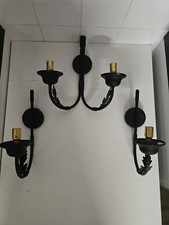 3 xVintage Black  Shabby Chic