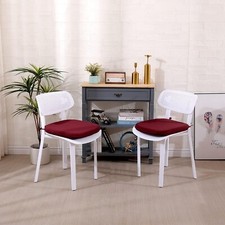 RACE LEAF Garden Chair Cushions,Seat Pads for Dining Chairs (Pack of 6)