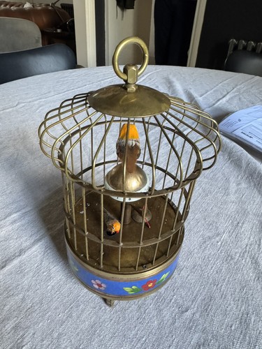 Vintage mechanical bird - vintage,