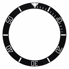 CERAMIC BEZEL INSERT FOR 43MM ROLEX SEADWELLER CERAMIC 126600 126603 126660
