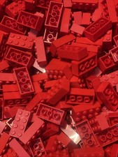 Lego brick 2x4 red 100 - brick,