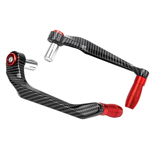 2pcs red motorcycle - red, brake