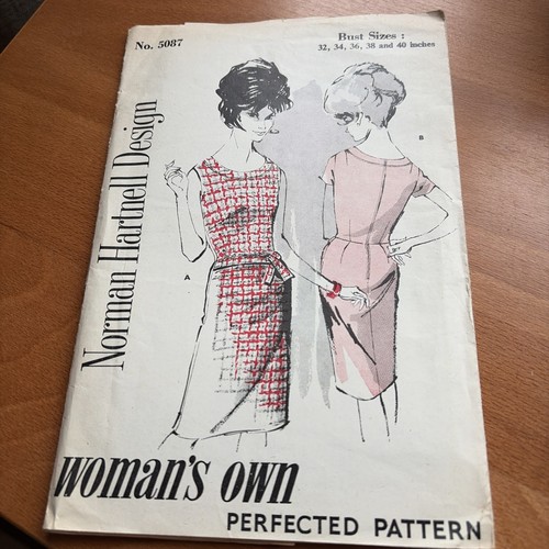 Vintage dress 5087 b36 - dress,, 5087,