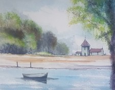 Original seascape water colour