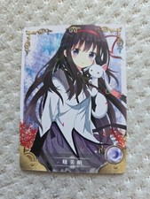 Homura Akemi Goddess Story Waifu Girl Holo Foil Card Doujin 