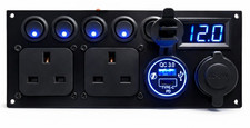 Switch Panel 12V/240V USB C