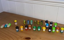 25 mix of Mighty Beanz Bundle Of Jumping Beans collectible ￼