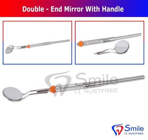 Dental mirror double end with - mirror,