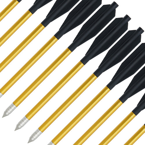 Alloy gold pistol - 6.5",