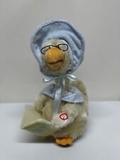 Talking Old Mother Goose Soft Toy Bed Time Nursery's Rhymes Excellent Condition