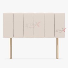 Headboard Plush Fabric Padded