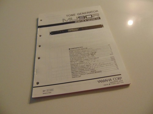Yamaha tone generator mu90r - tone,