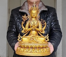 Antique Kwan-yin Buddha Statue