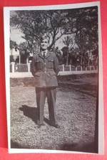 WW2 RPPC ROYAL AIR FORCE RAF AIRMAN IN UNIFORM FORAGE CAP