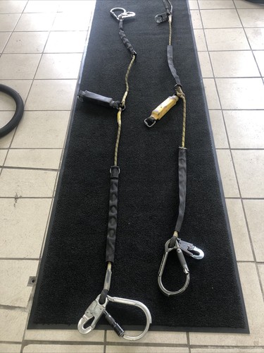 Shock absorbing lanyard - lanyard, 2m