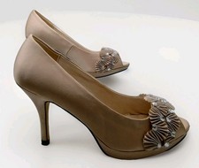Glamour Ladies Formal Peep Toe