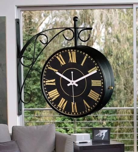 Railway wall clock - railway,