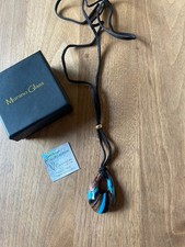 MURANO GLASS PENDANT NECKLACE