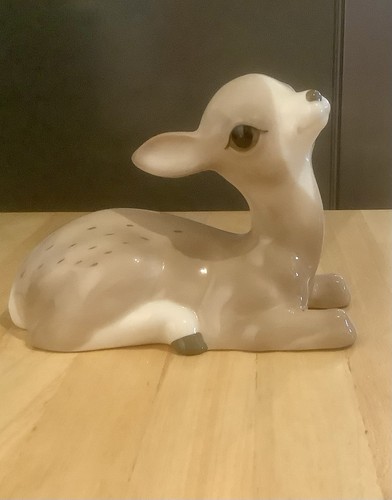 Szeiler studio pottery - szeiler, deer