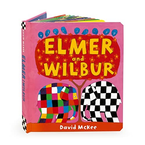 Elmer and wilbur board book - elmer,