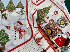 Makower Jolly St Nick Metallic