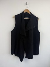 Oska Gilet Size 2 Uk 12 Black