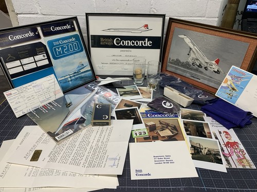 Large concorde memorabilia - concorde,
