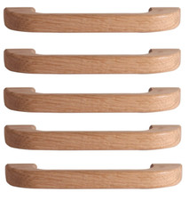 Wooden Door Handle Oak Natural