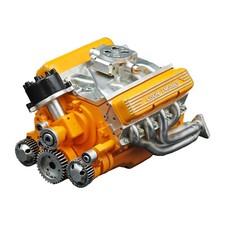 89% Gasoline Overhead V8 Small Engine Model Kit, Build Your Own V8 Model Engine